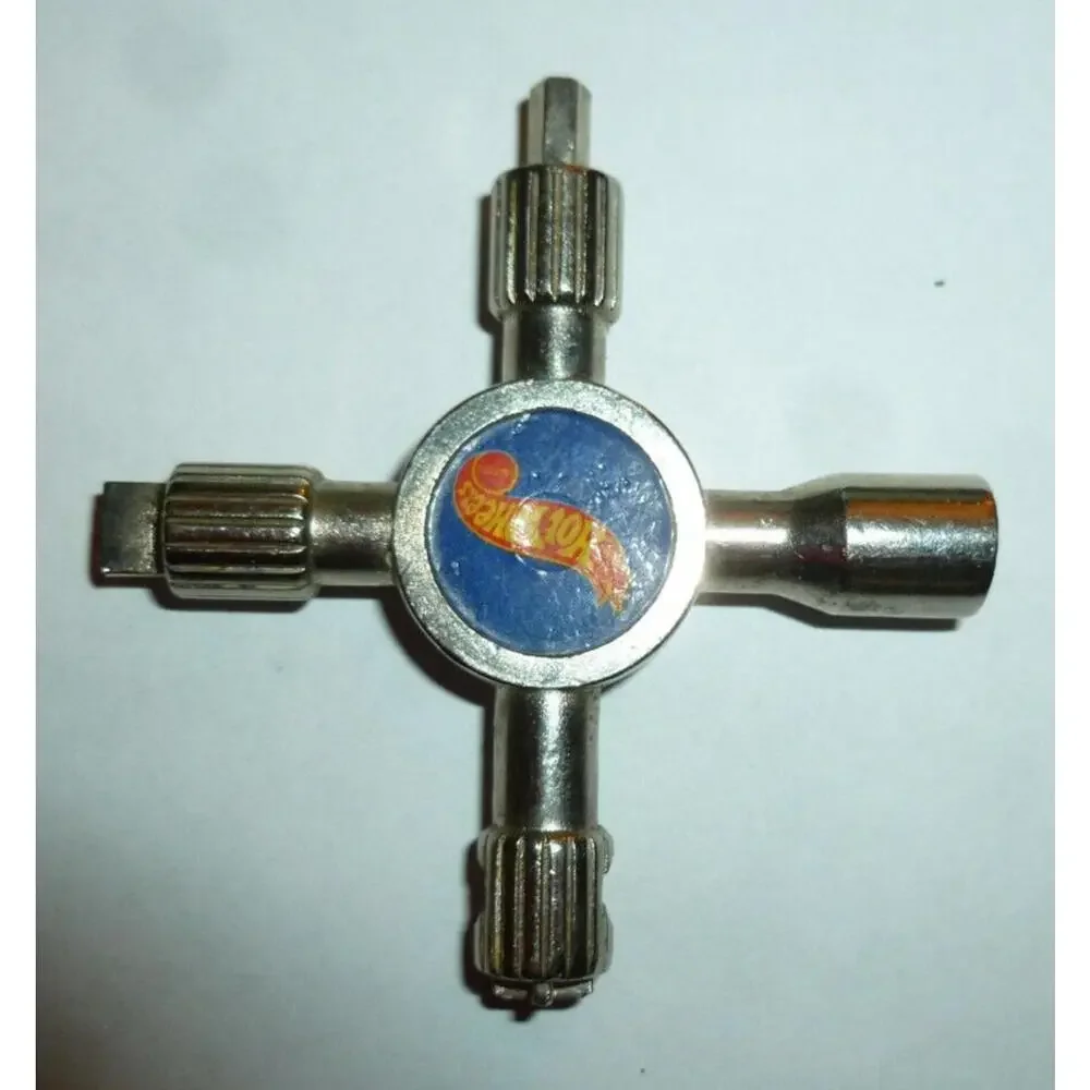 Hot Wheels Mechanix 4 Way Lug Allen Wrench Hex Nut Screwdriver Toy‎ Tool